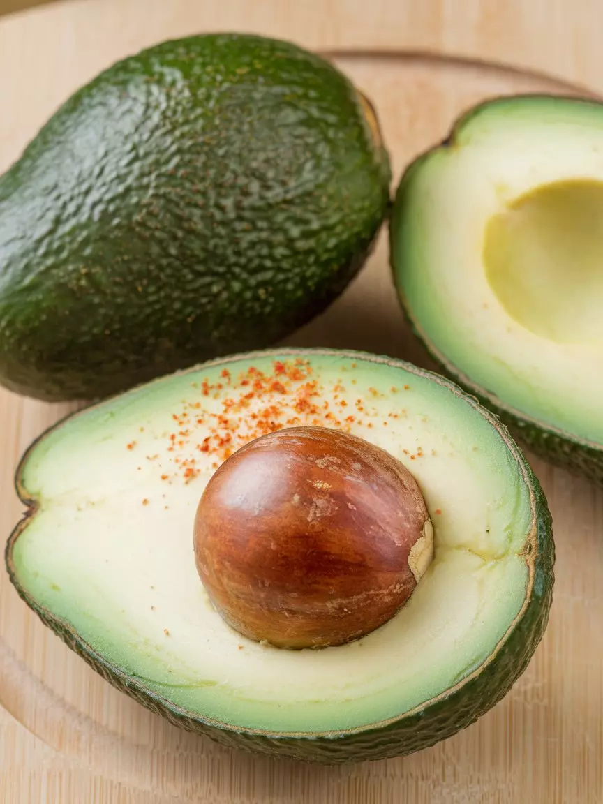 A Photo Of A Whole Avocado Fruit With Gr L9dsbrf8sbaiesrfg9epuq U4fc3 Mxskskovwil80tfg