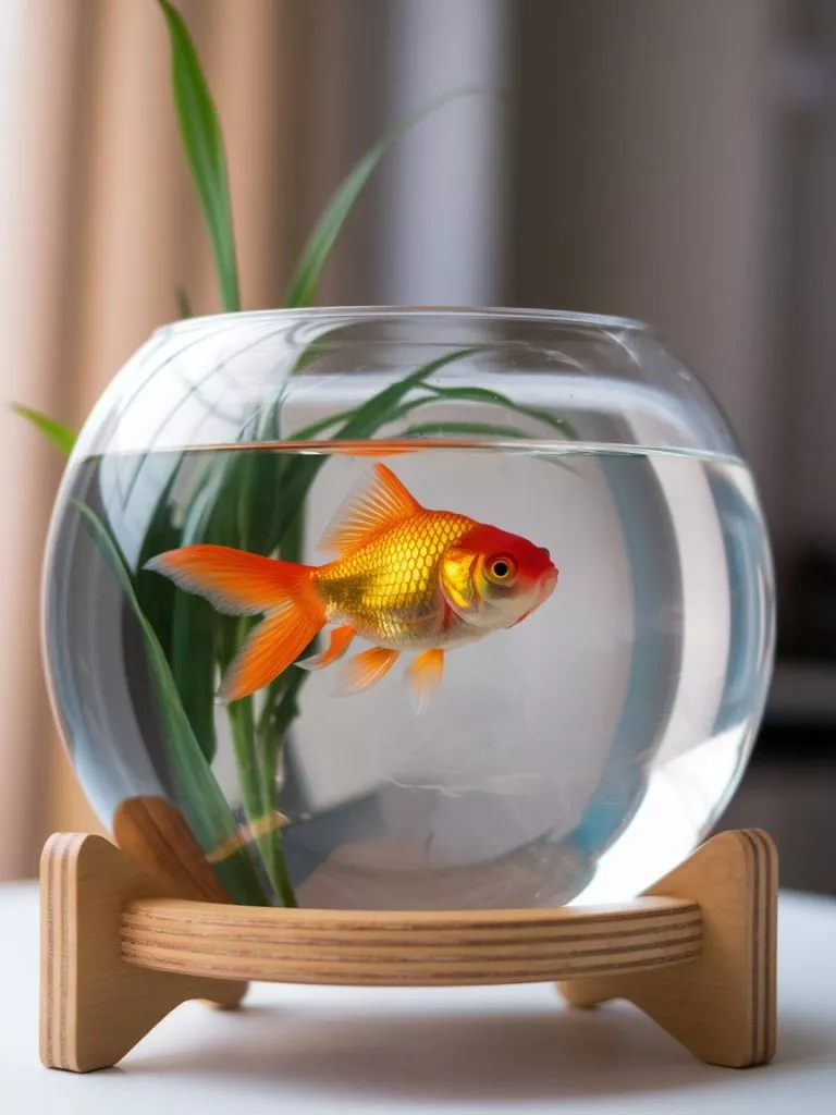 A Photo Of A Goldfish Swimming In A Bowl 2x48sdgasn6qbfxwadzzdq Kwvfw3zmrzubnb1sgb3e0a