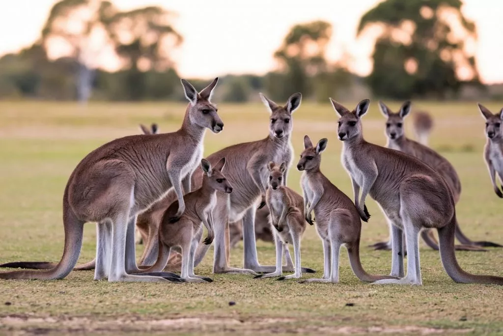 A Photo Of A Group Of Kangaroos Standing 5lbjqnyornc5bxkkmolpew Rut Abvjqxczjjebjrjfha