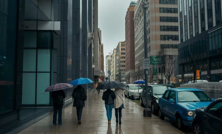 A Photo Of A Rainy Day In A City There A J5vrltshs2ydo3mwhk5pyw Rbibq6kzr1sg93ufpdc4bg