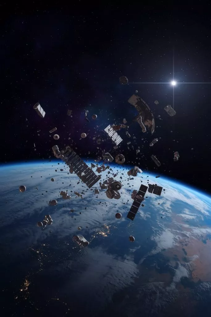 A Photo Of Space Debris Floating Near Ea Esqrzxj9suwph5ohzf Yvw Of Z3l2wsqsdj925qgxtya