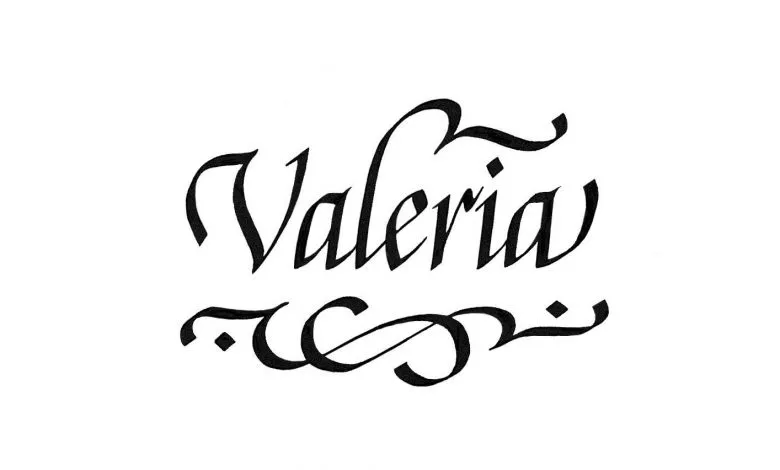 Trafaret Papik Pro 3ee0 P Trafareti Imya Valeriya 21